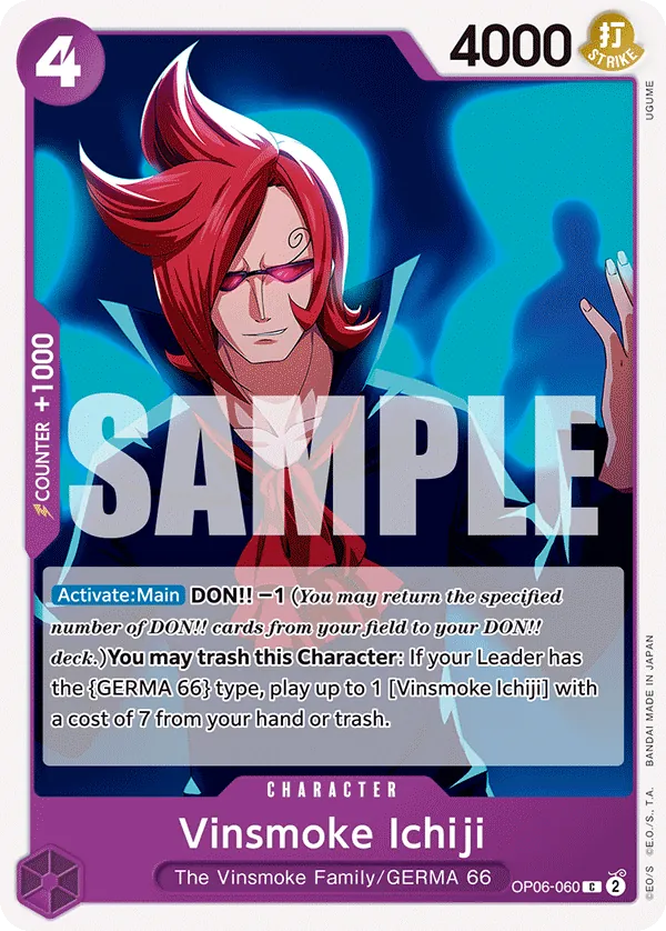 Vinsmoke Ichiji (060) OP06-060