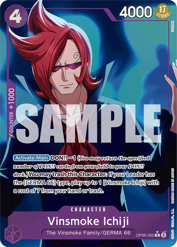 Vinsmoke Ichiji (OP06-060) (Jolly Roger Foil) Parallel 2
