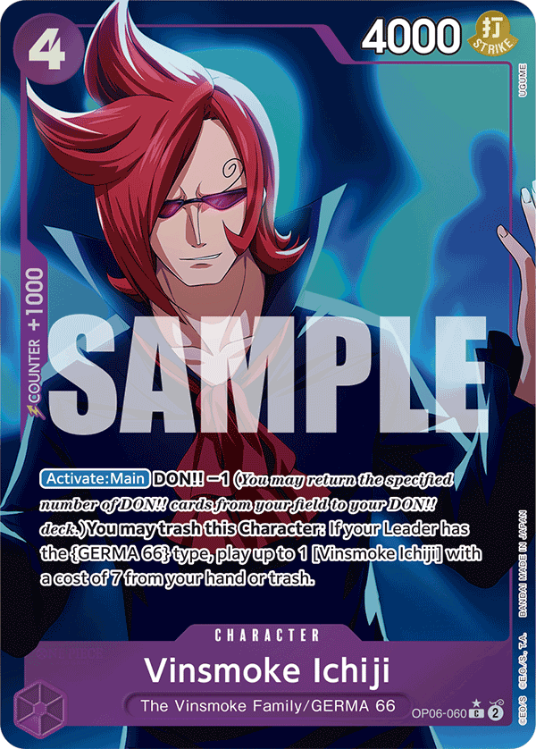 Vinsmoke Ichiji (OP06-060) (Jolly Roger Foil) Parallel 3