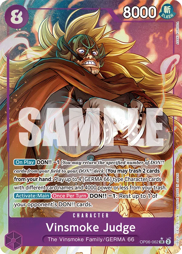 Vinsmoke Judge Parallel 1