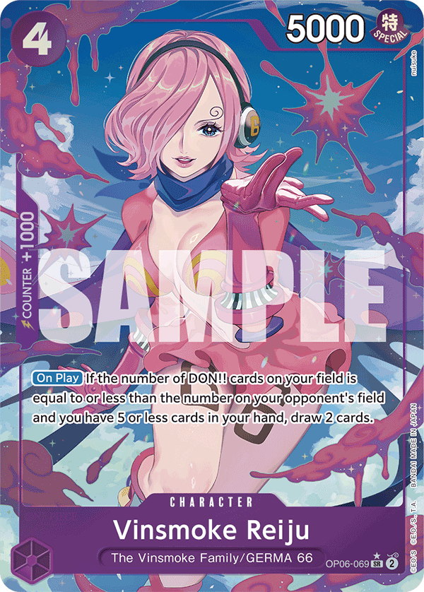 Vinsmoke Reiju (OP06-069) (Alternate Art) Parallel 4