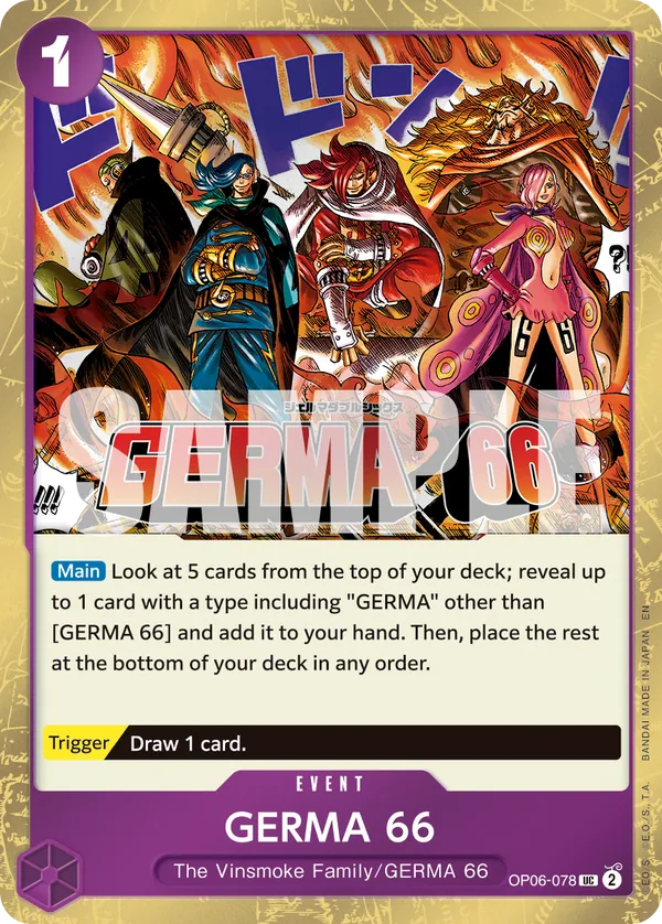GERMA 66 (Pirate Foil) Parallel 1