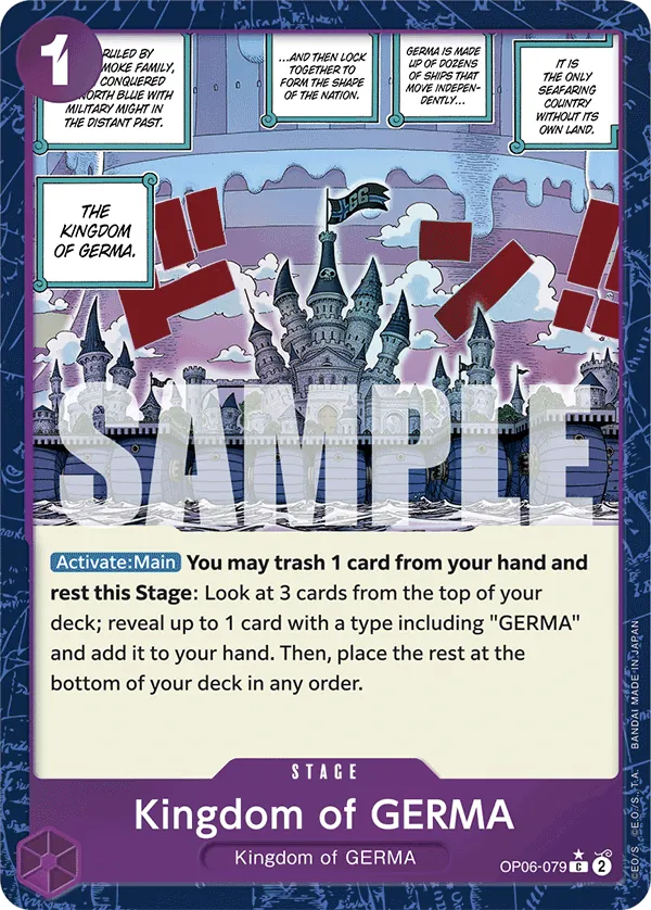 Kingdom of GERMA (Jolly Roger Foil) Parallel 2