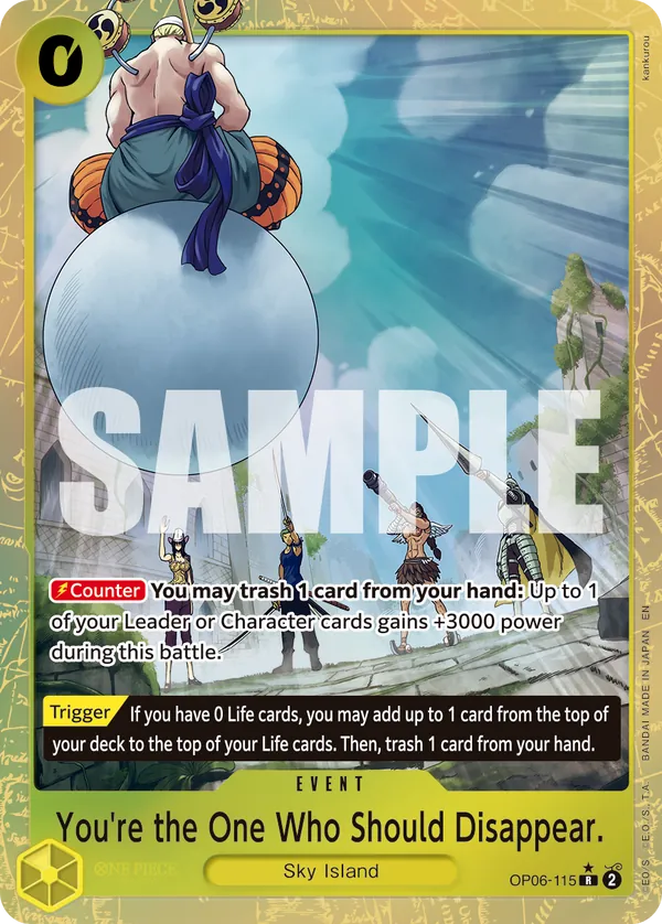 You're the One Who Should Disappear (Reprint) Parallel 1