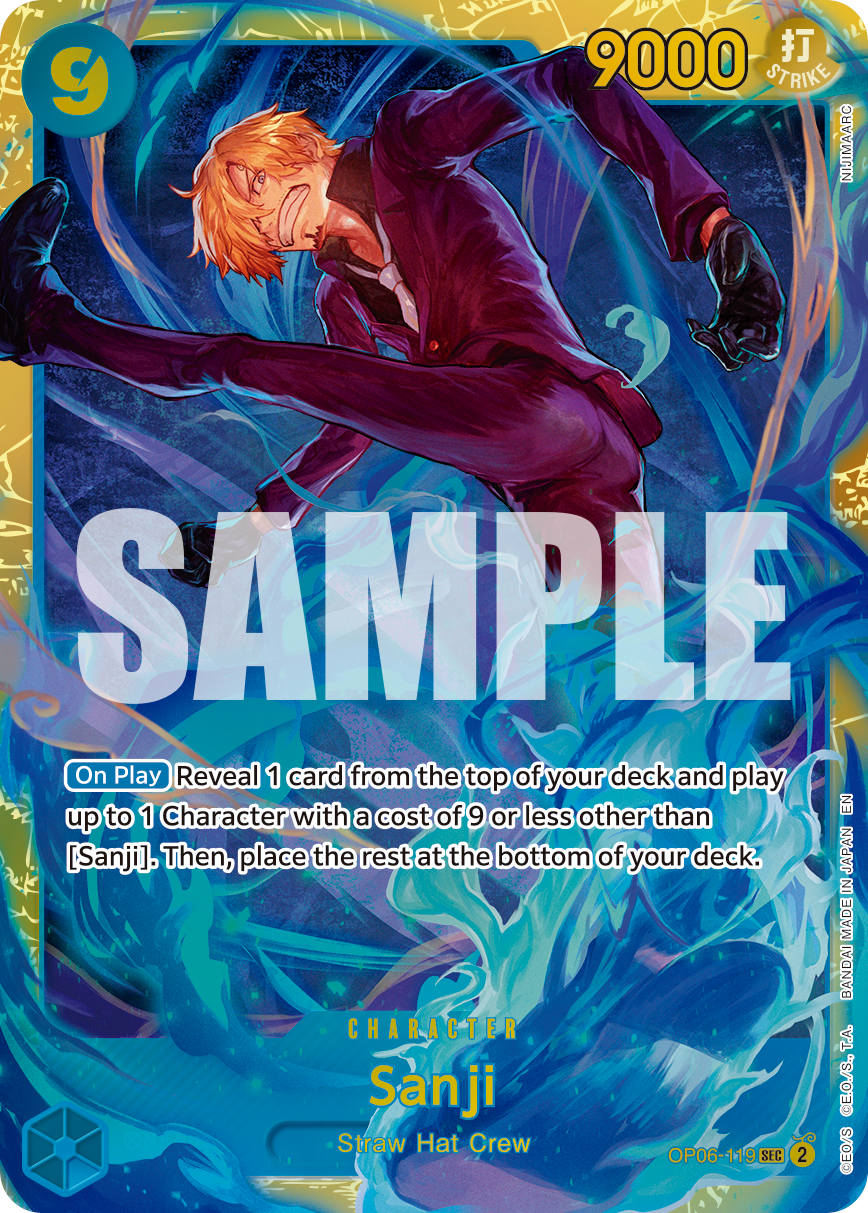 Sanji - OP06-119 (Reprint) Reprint 1