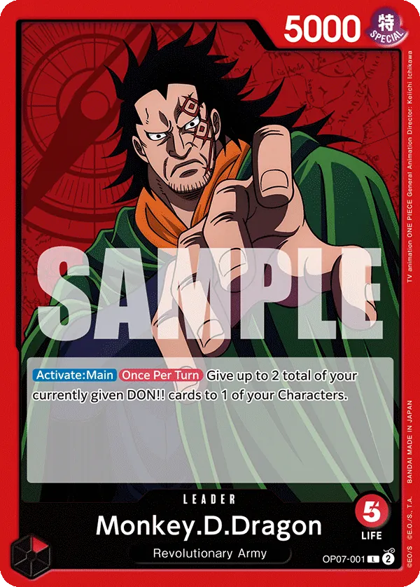 Monkey.D.Dragon (001) OP07-001