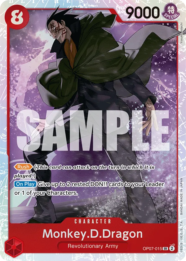 Monkey.D.Dragon (015) OP07-015