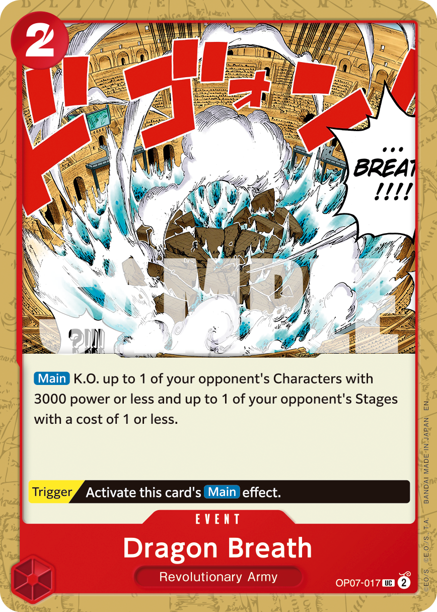 Dragon Breath (Pirate Foil) Reprint 1