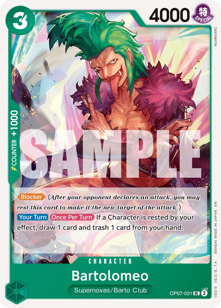 Bartolomeo (Pirate Foil) Reprint 2