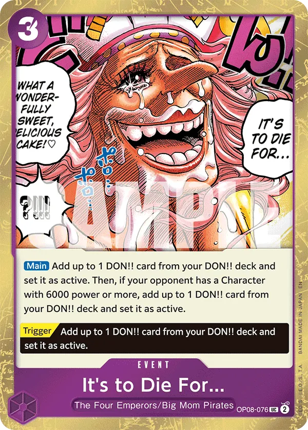It's to Die For (Pirate Foil) Parallel 1