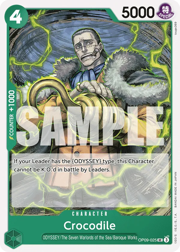 Crocodile (025) OP09-025