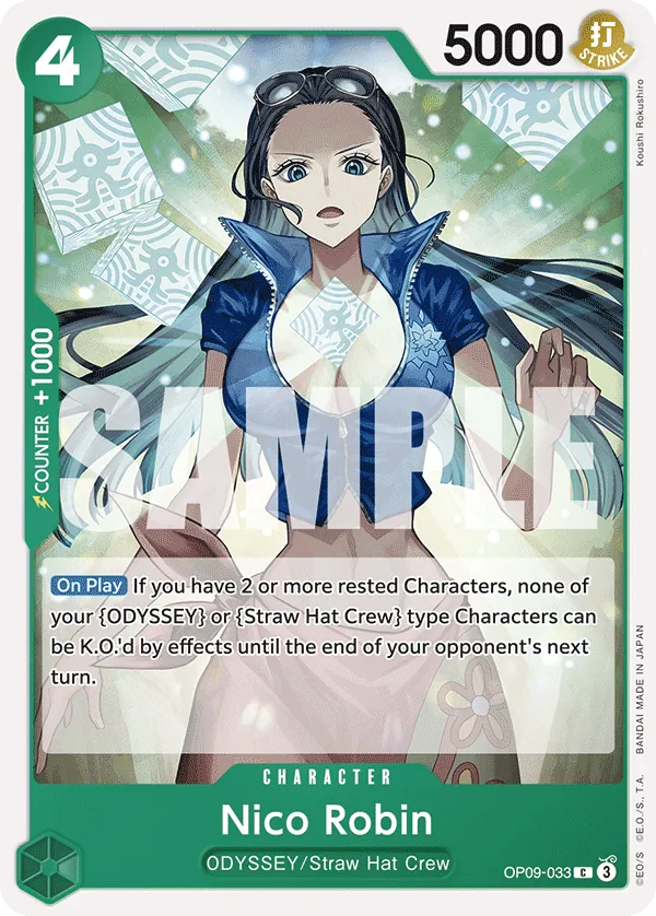 Nico Robin - OP09-033 (Reprint) OP09-033