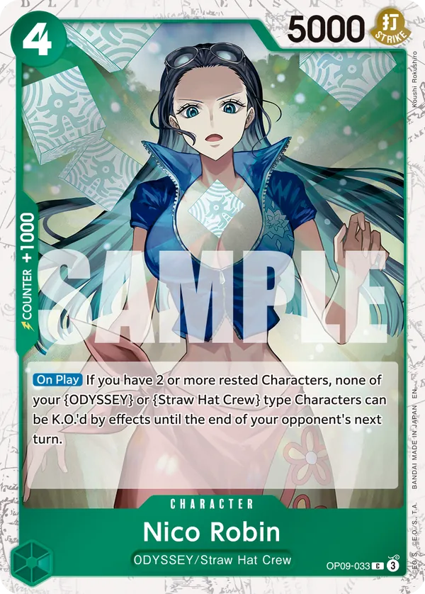 Nico Robin - OP09-033 (Reprint) Parallel 1