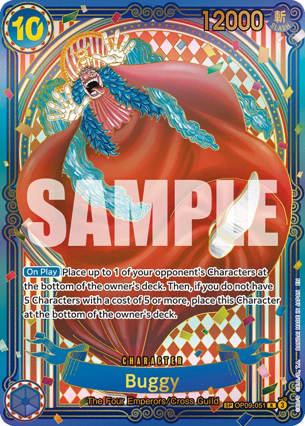 Buggy - OP09-051 (SP) (Gold) Parallel 4