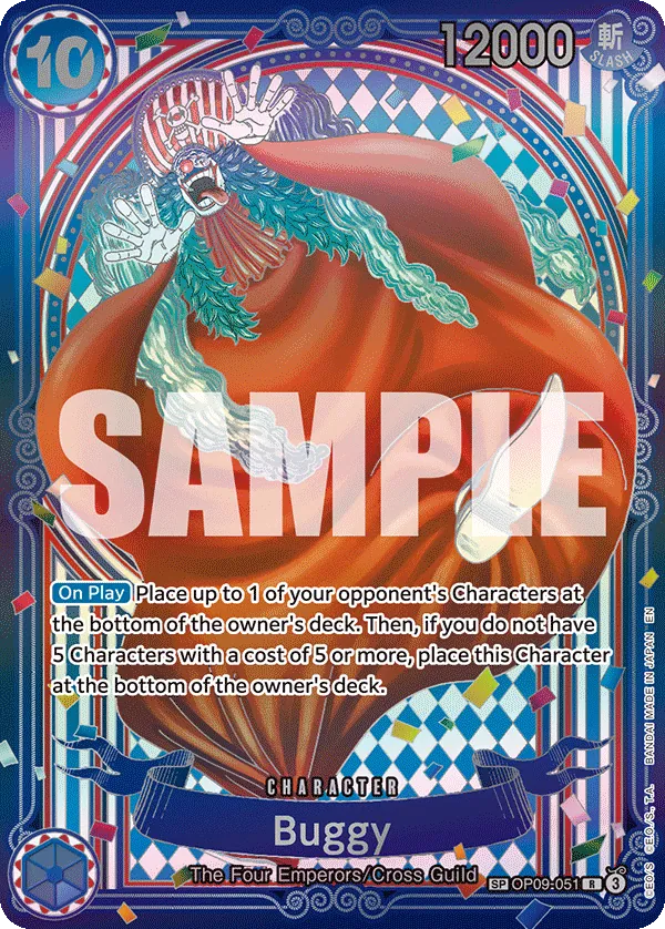 Buggy - OP09-051 (SP) (Gold) Parallel 5