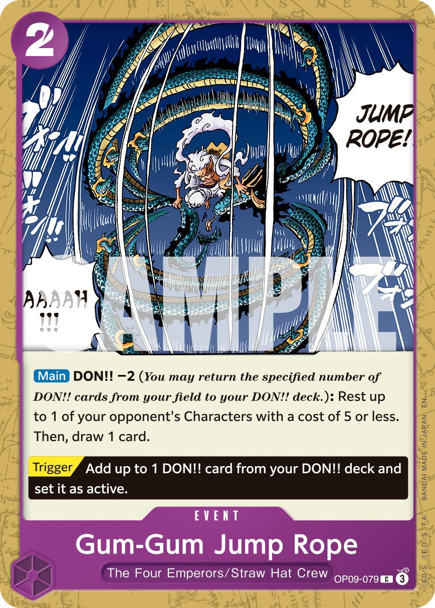 Gum-Gum Jump Rope (Pirate Foil) Reprint 1