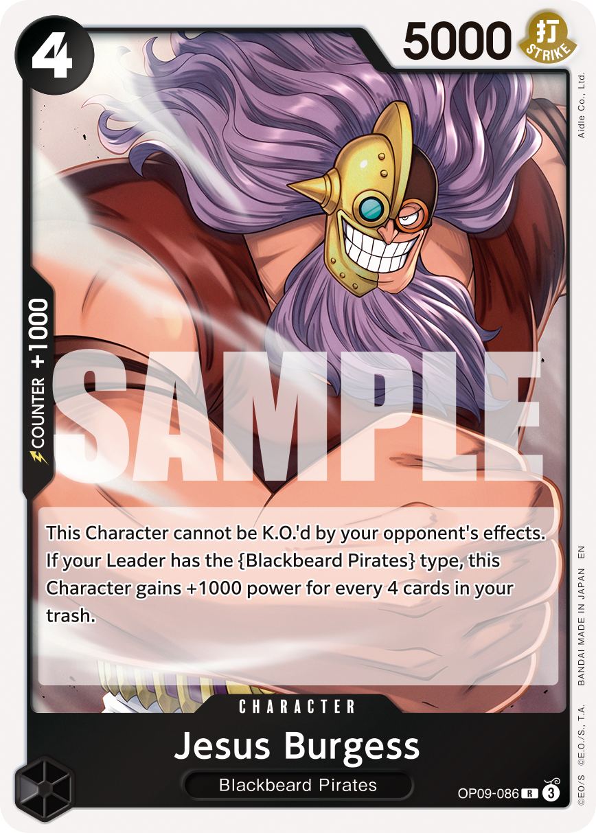 Jesus Burgess (Alternate Art) Reprint 2
