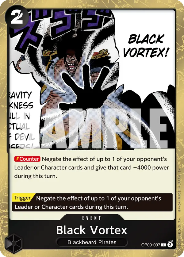 Black Vortex (Pirate Foil) Parallel 1
