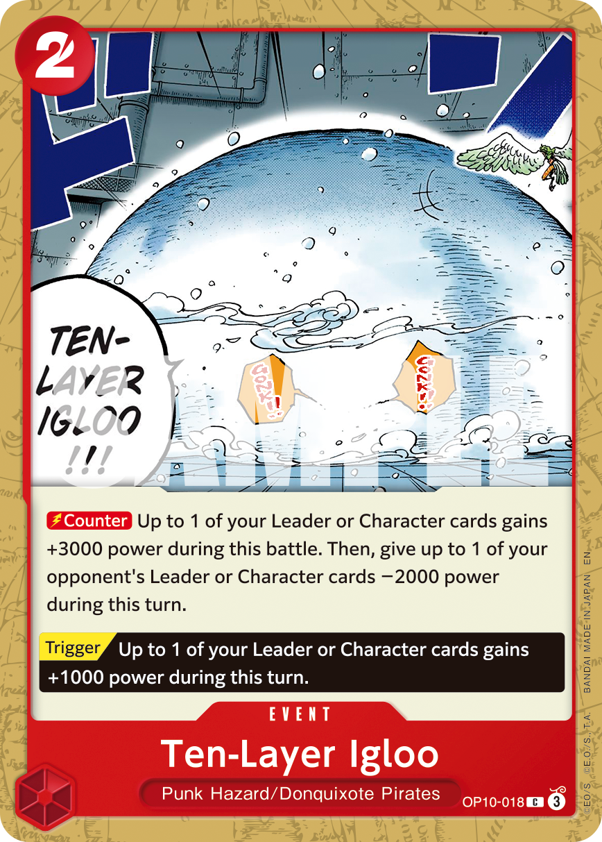 Ten-Layer Igloo (Pirate Foil) Reprint 1