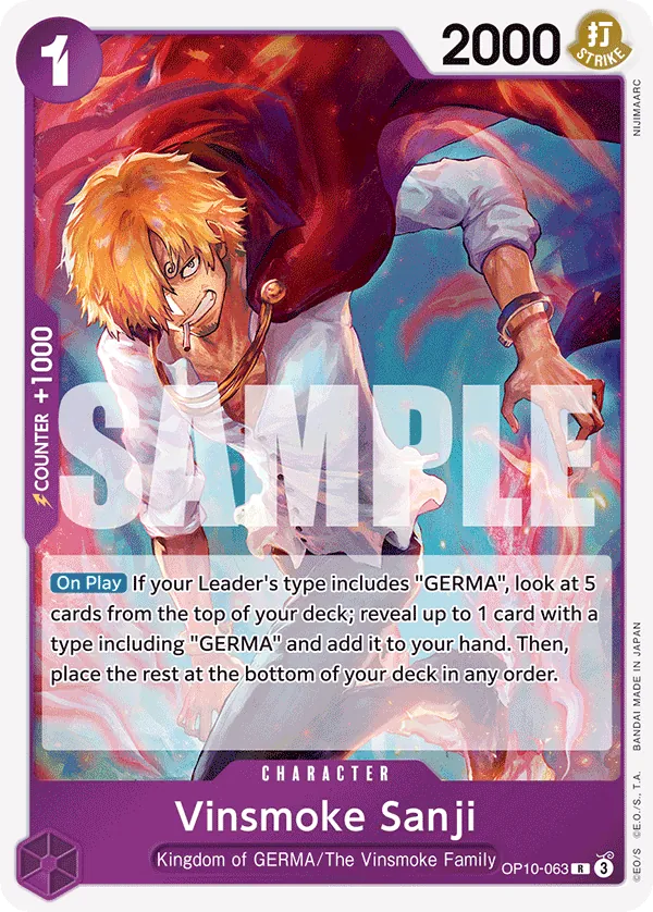 Vinsmoke Sanji (TR) OP10-063