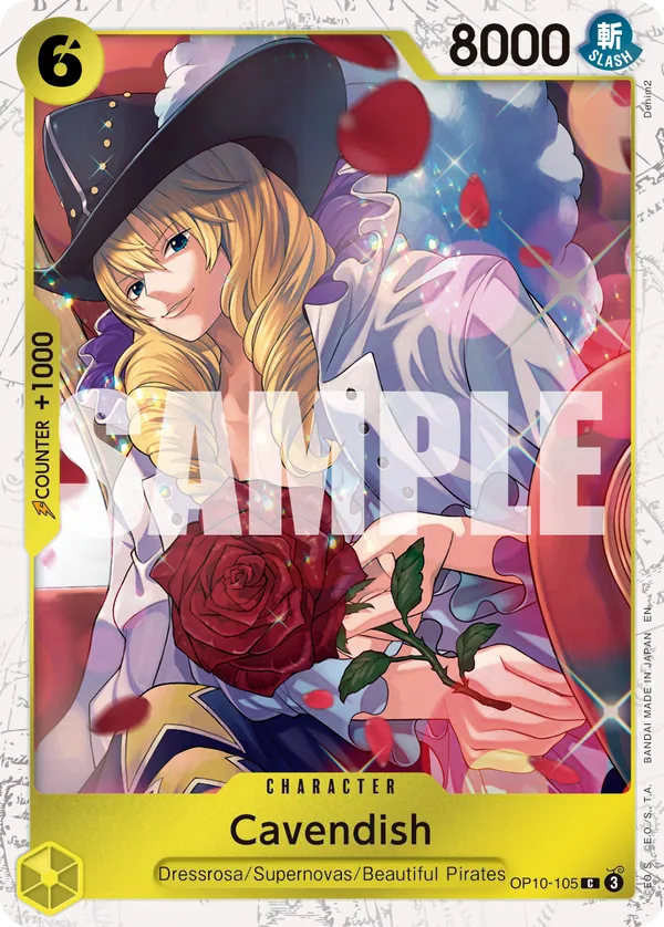 Cavendish - OP10-105 (Pirate Foil) Parallel 1