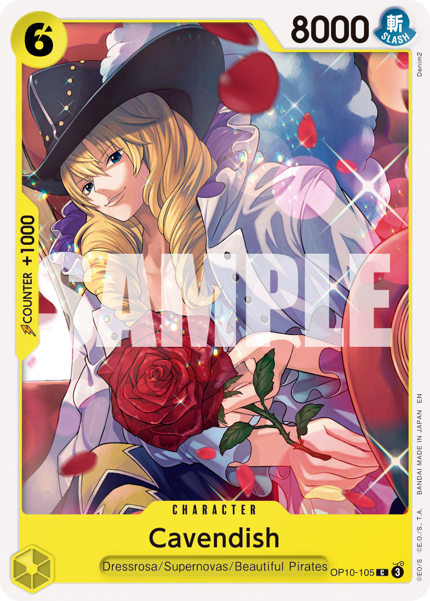 Cavendish - OP10-105 (Pirate Foil) Reprint 1