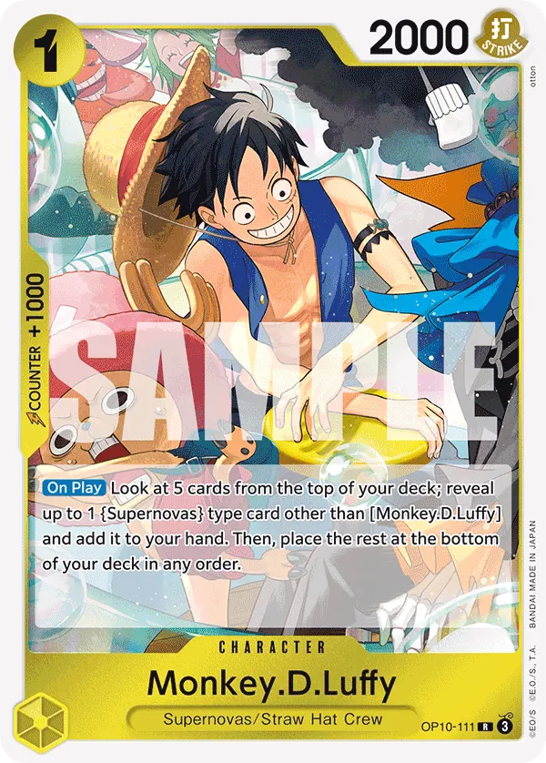 Monkey.D.Luffy (111) OP10-111