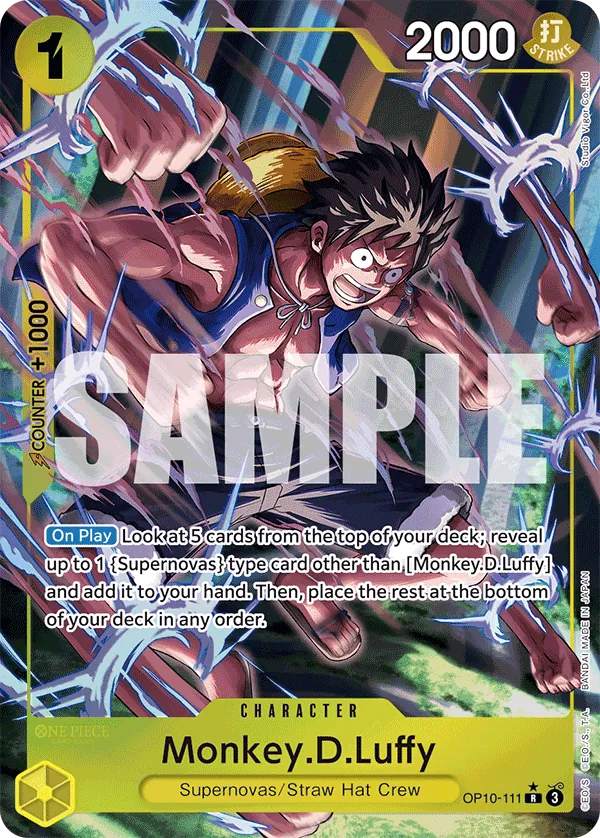 Monkey.D.Luffy (111) Parallel 1
