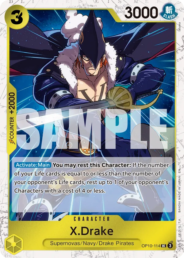 X.Drake (Pirate Foil) Parallel 1