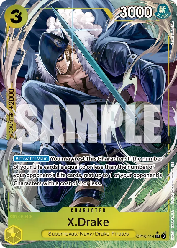 X.Drake (Pirate Foil) Parallel 2