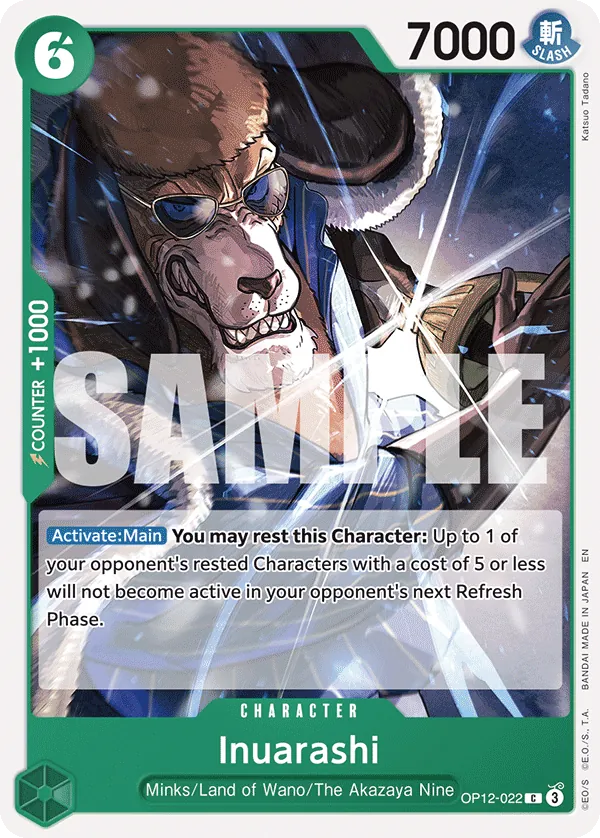 Inuarashi OP12-022