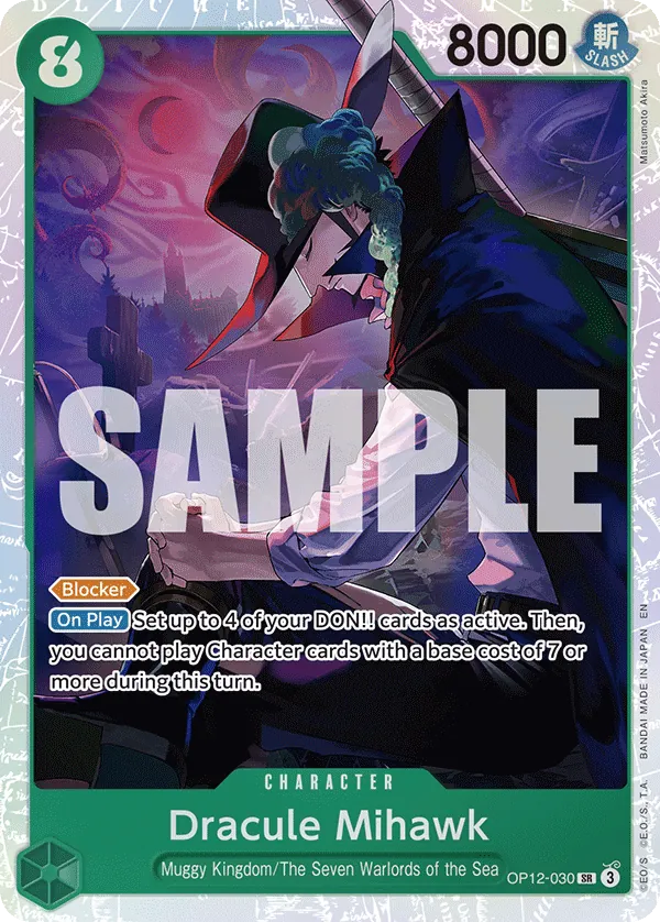 Dracule Mihawk OP12-030