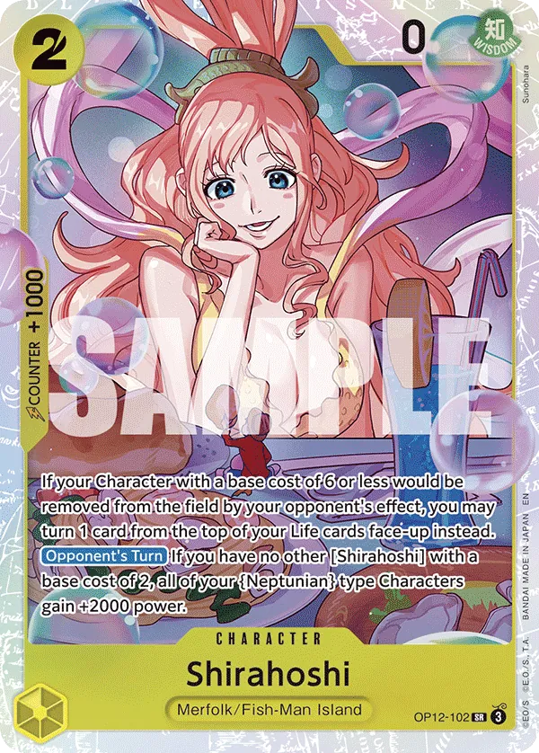 Shirahoshi OP12-102