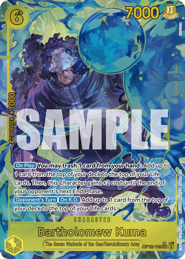 Bartholomew Kuma Parallel 1