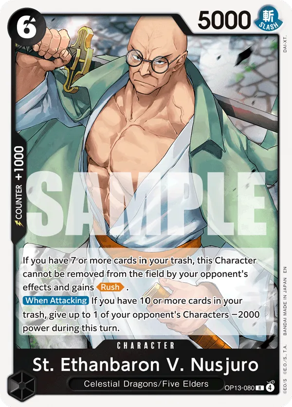 St. Ethanbaron V. Nusjuro OP13-080