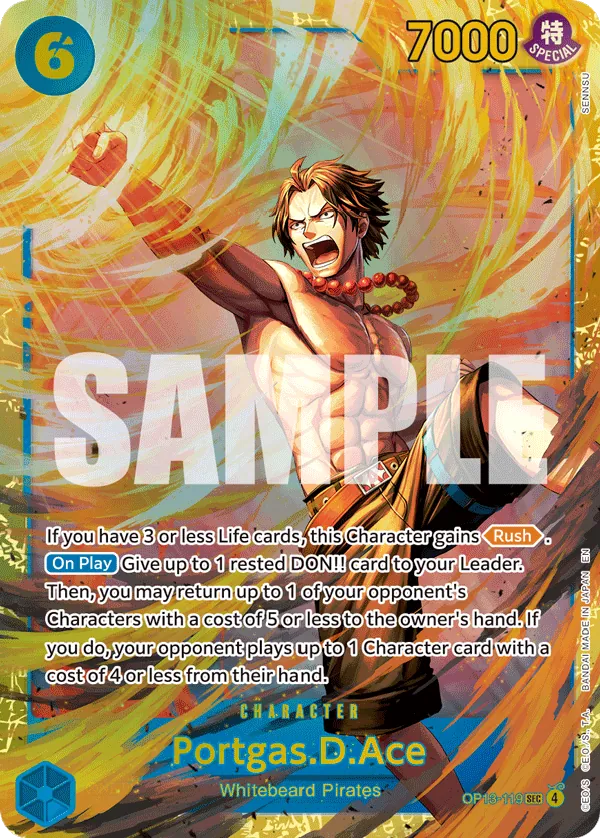 Portgas.D.Ace (119) OP13-119