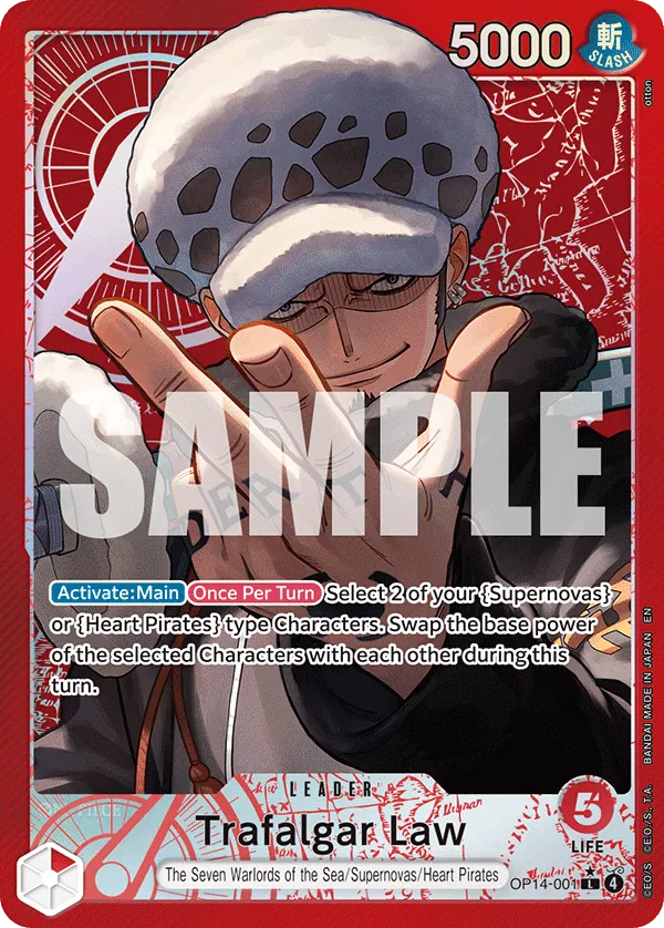 Trafalgar Law - OP14-001 Parallel 1