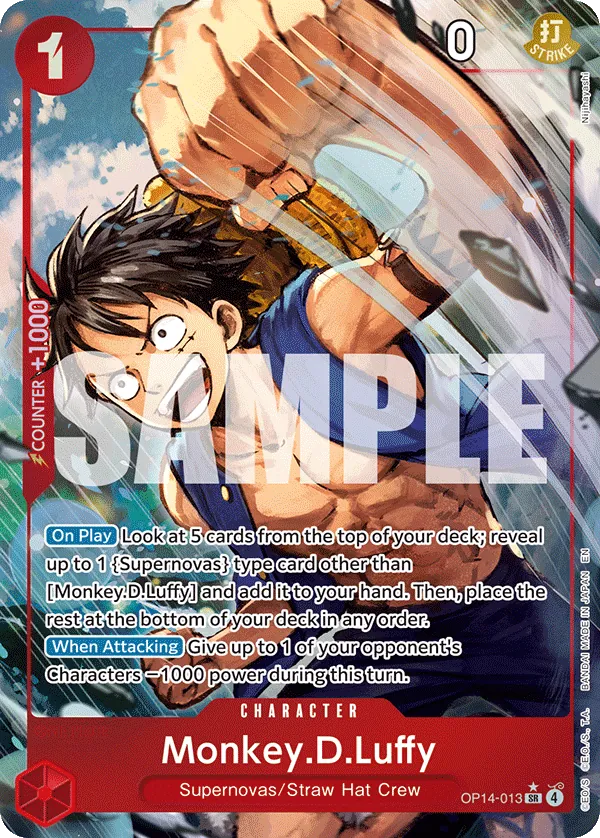Monkey.D.Luffy - OP14-013 Parallel 1