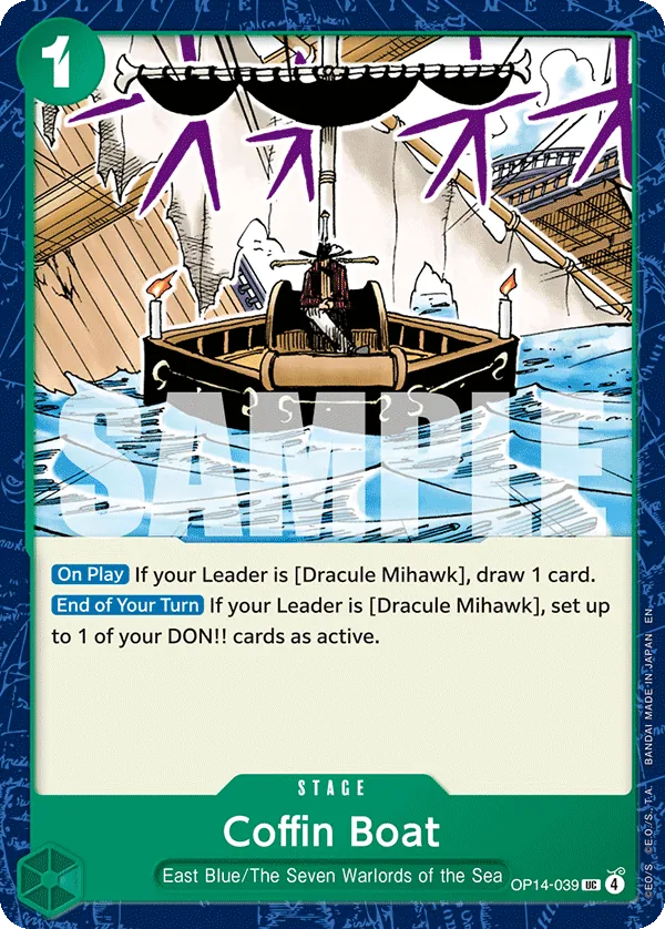 Coffin Boat OP14-039