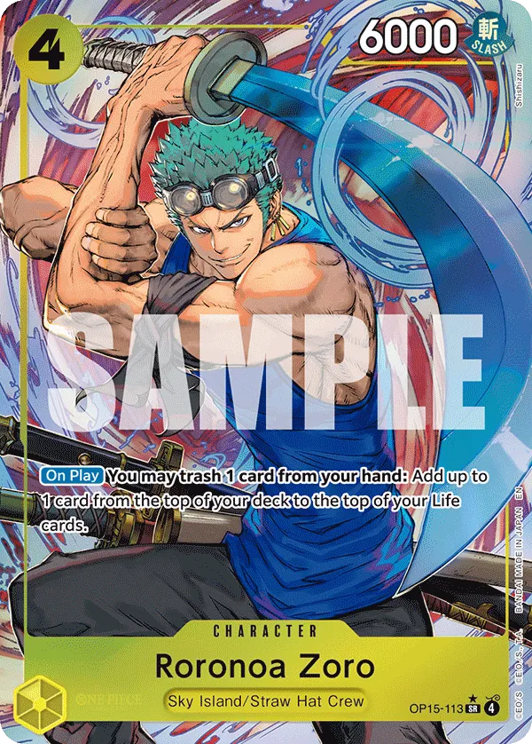 Roronoa Zoro (OP15-113) Parallel 1
