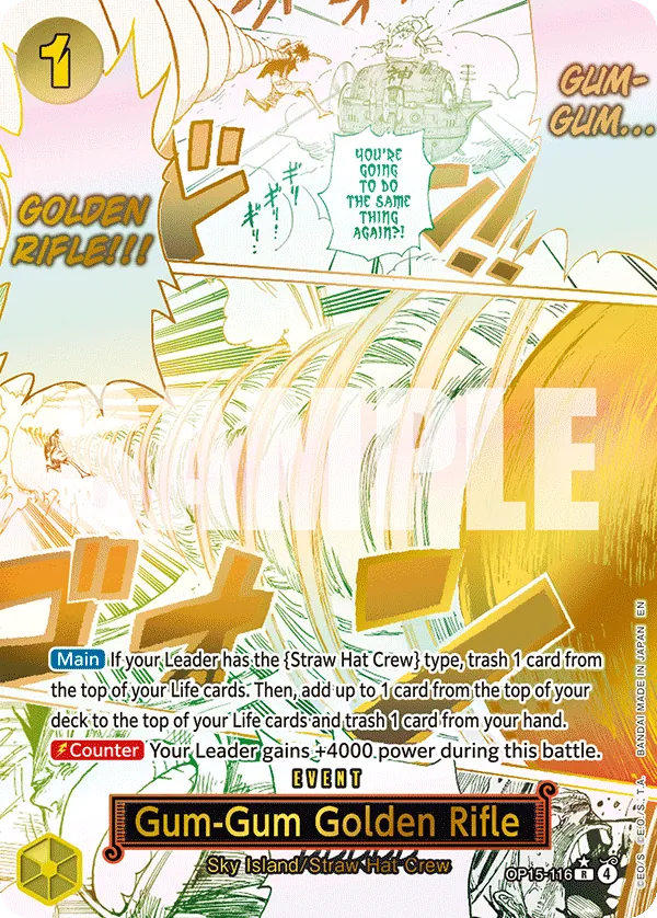 Gum-Gum Golden Rifle Parallel 1