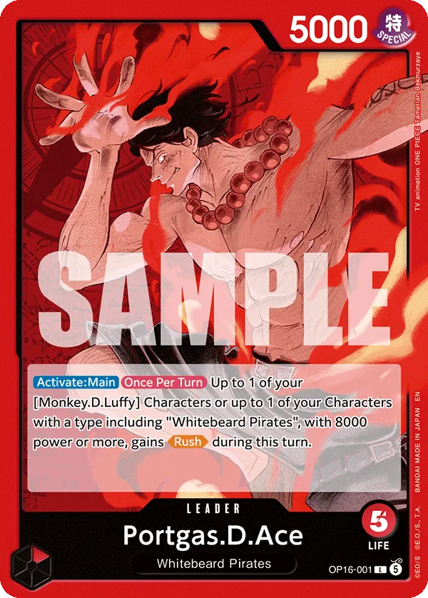 Portgas.D.Ace (001) OP16-001
