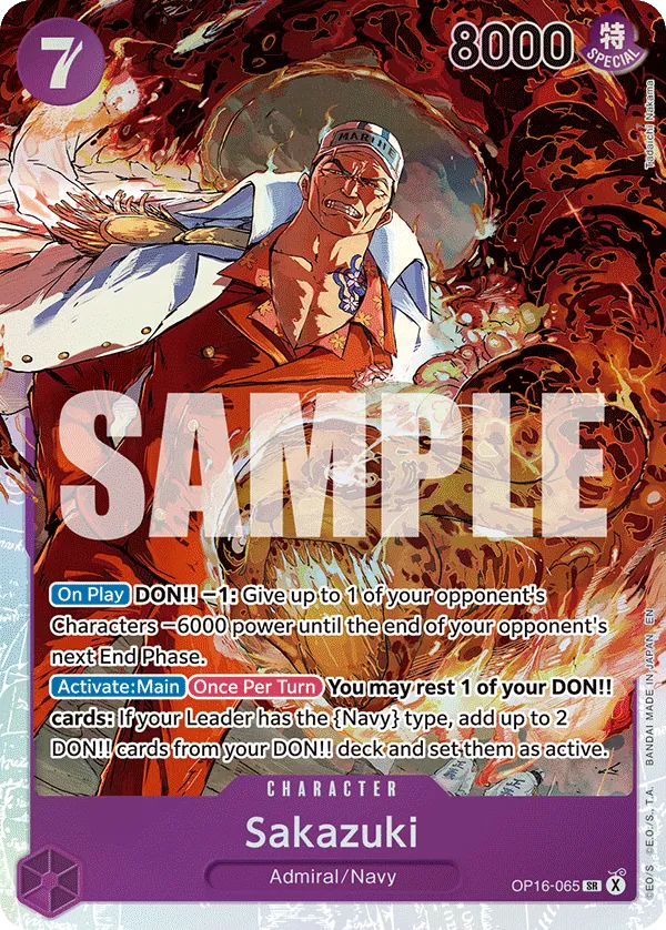 Sakazuk OP16-065