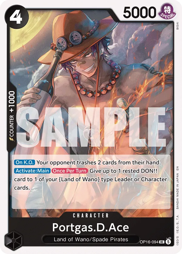 Portgas.D.Ace (094) OP16-094