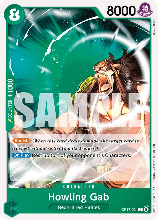Howling Gab OP17-024
