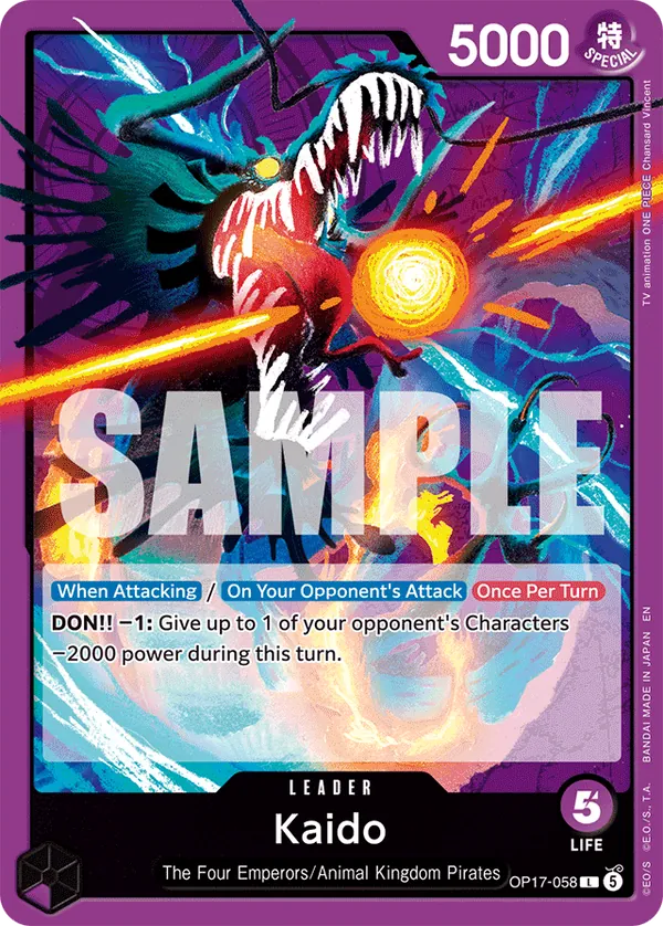 Kaido (058) OP17-058
