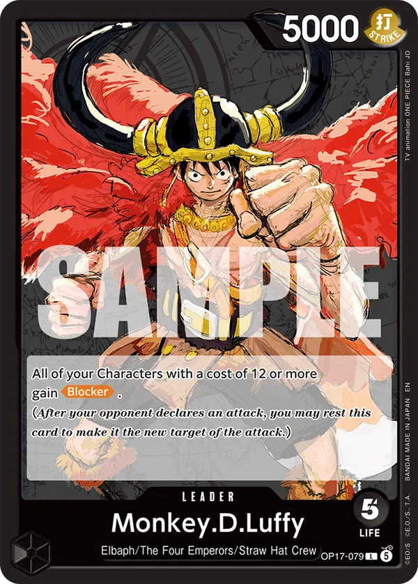Monkey.D.Luffy (079) OP17-079