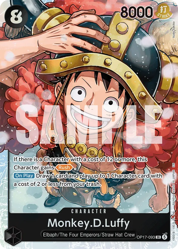 Monkey.D.Luffy (093) OP17-093