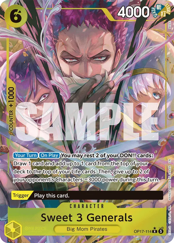 Sweet 3 Generals Parallel 1