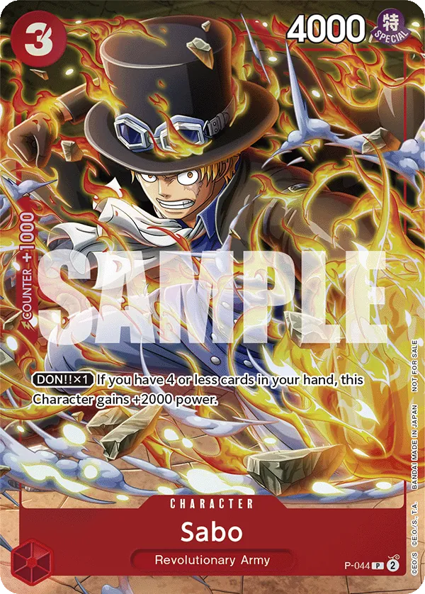 Sabo - P-044 (Pirate Foil) P-044